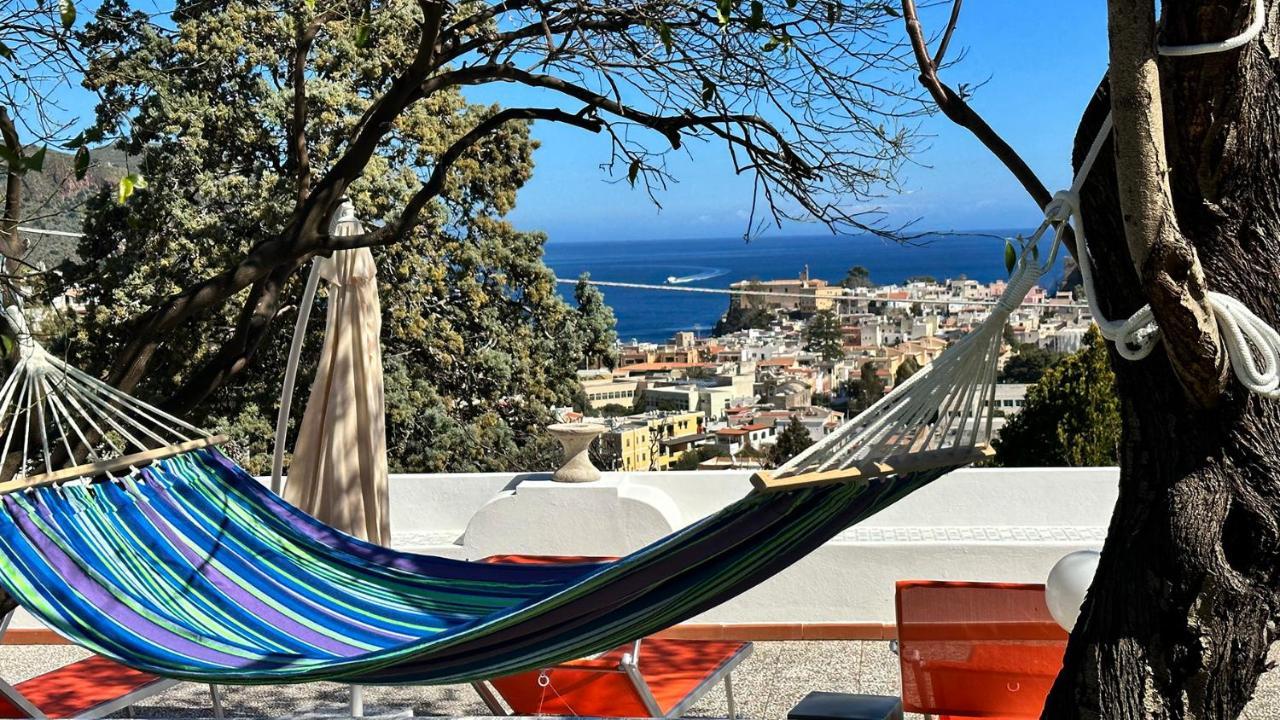 Villa La Milanina Lipari  Exteriér fotografie