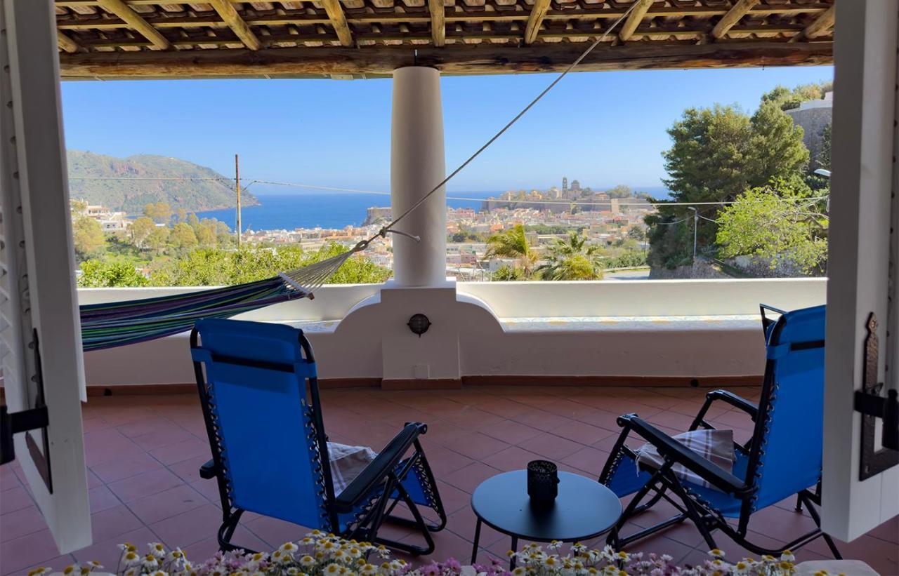 Villa La Milanina Lipari  Exteriér fotografie