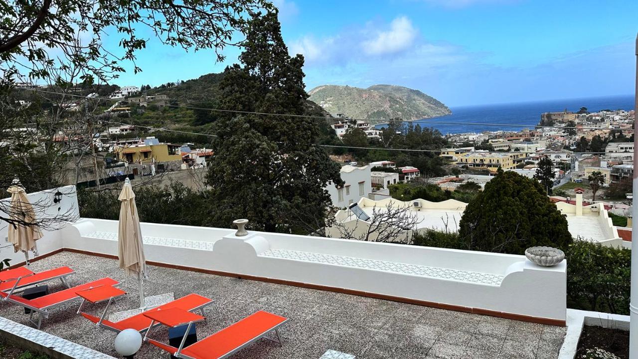 Villa La Milanina Lipari  Exteriér fotografie