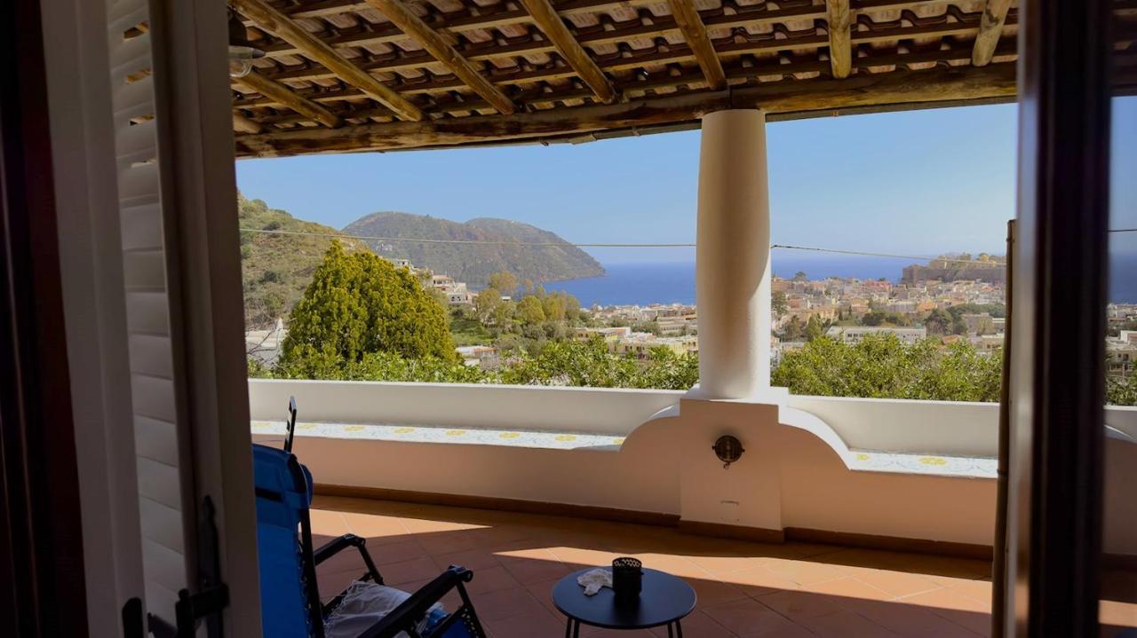 Villa La Milanina Lipari  Exteriér fotografie