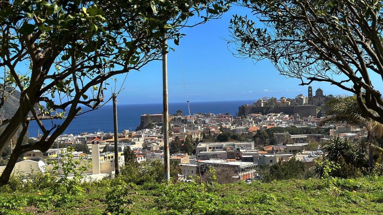 Villa La Milanina Lipari  Exteriér fotografie
