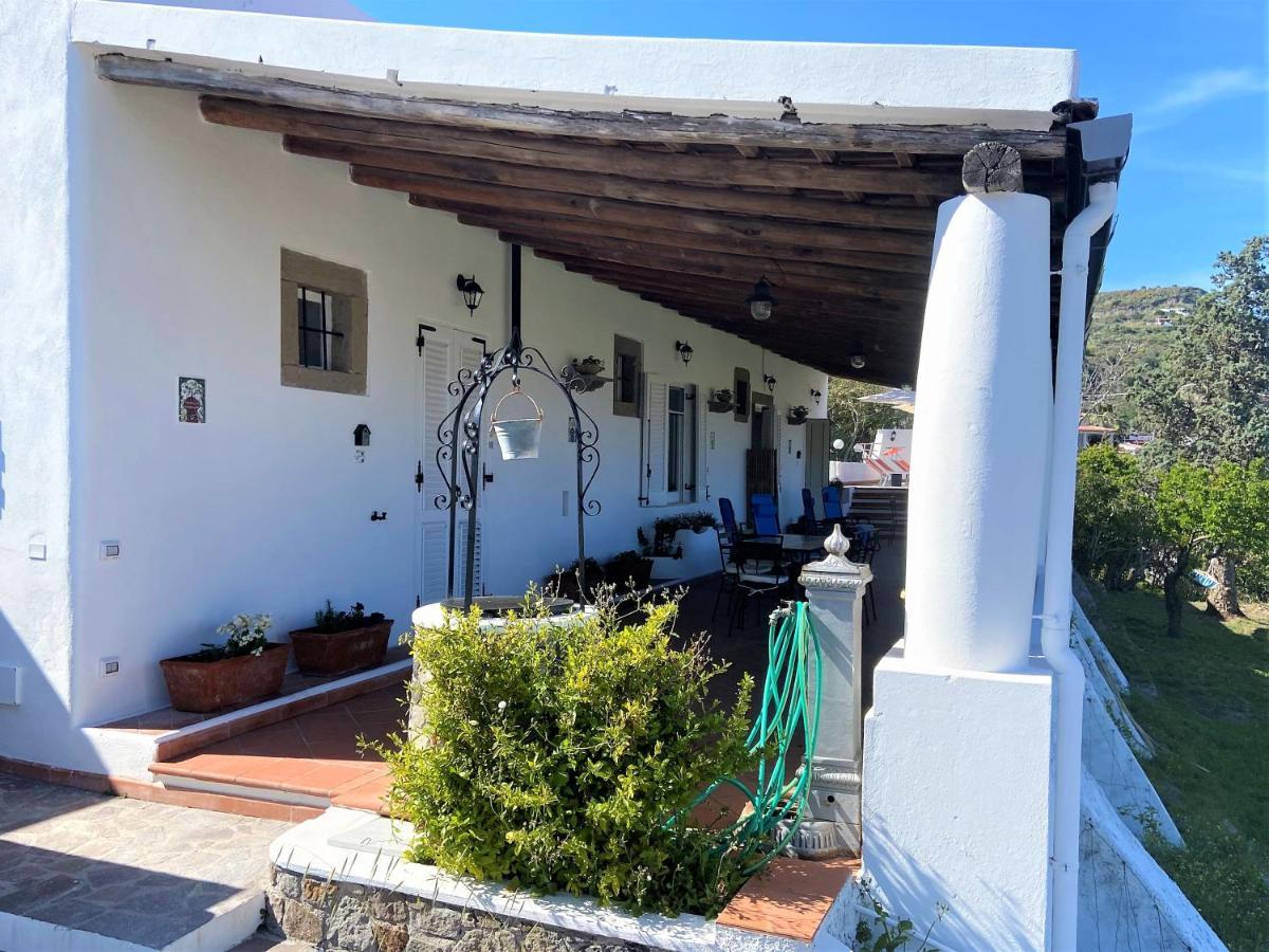 Villa La Milanina Lipari  Exteriér fotografie