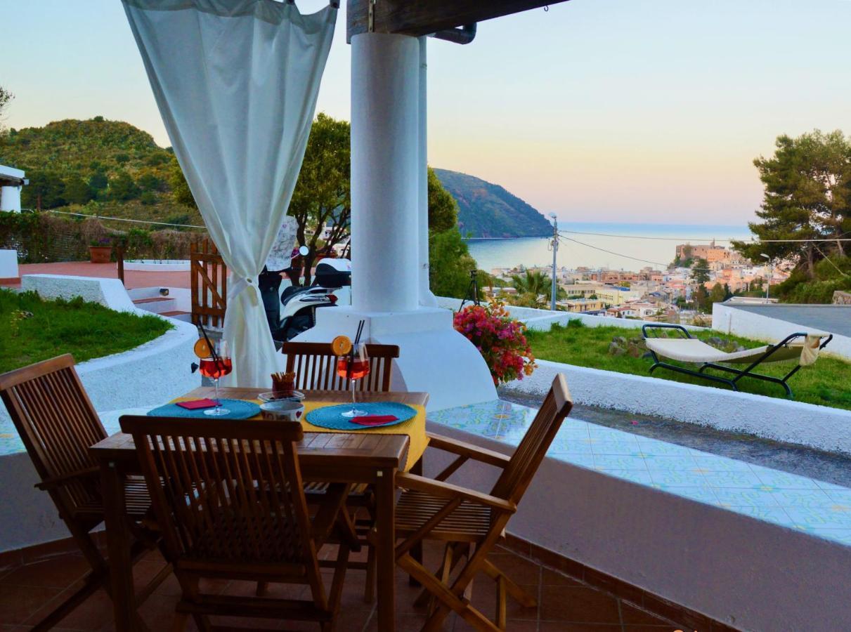 Villa La Milanina Lipari  Exteriér fotografie