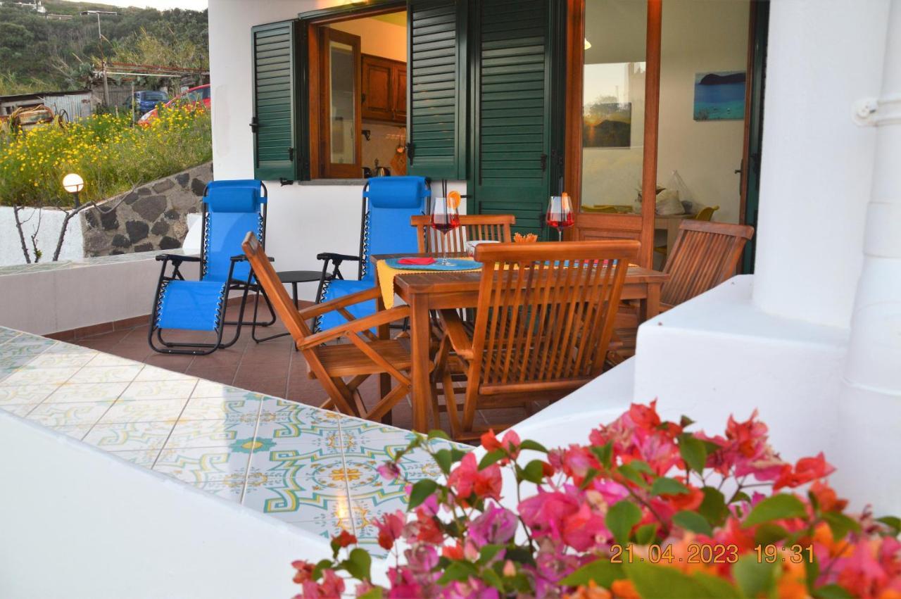 Villa La Milanina Lipari  Exteriér fotografie