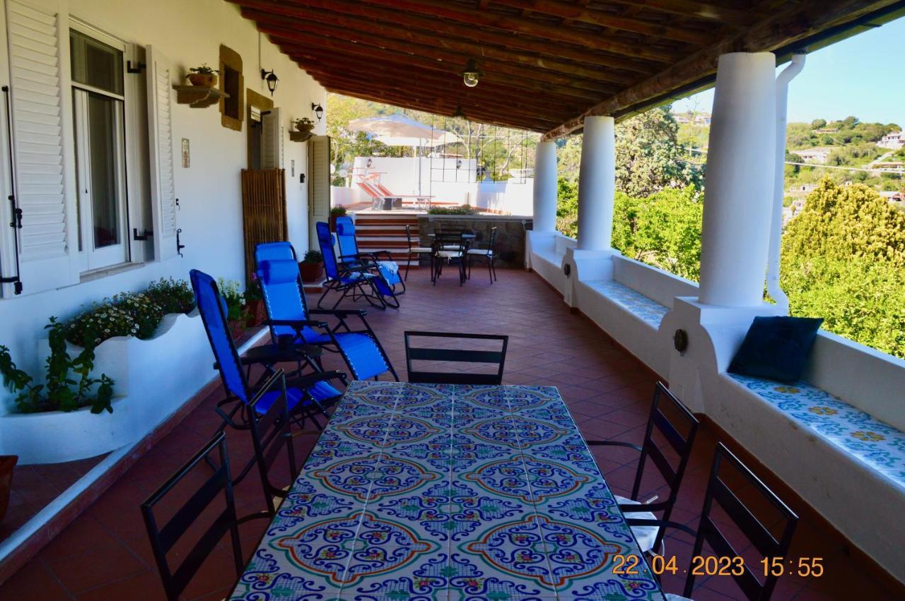 Villa La Milanina Lipari  Exteriér fotografie
