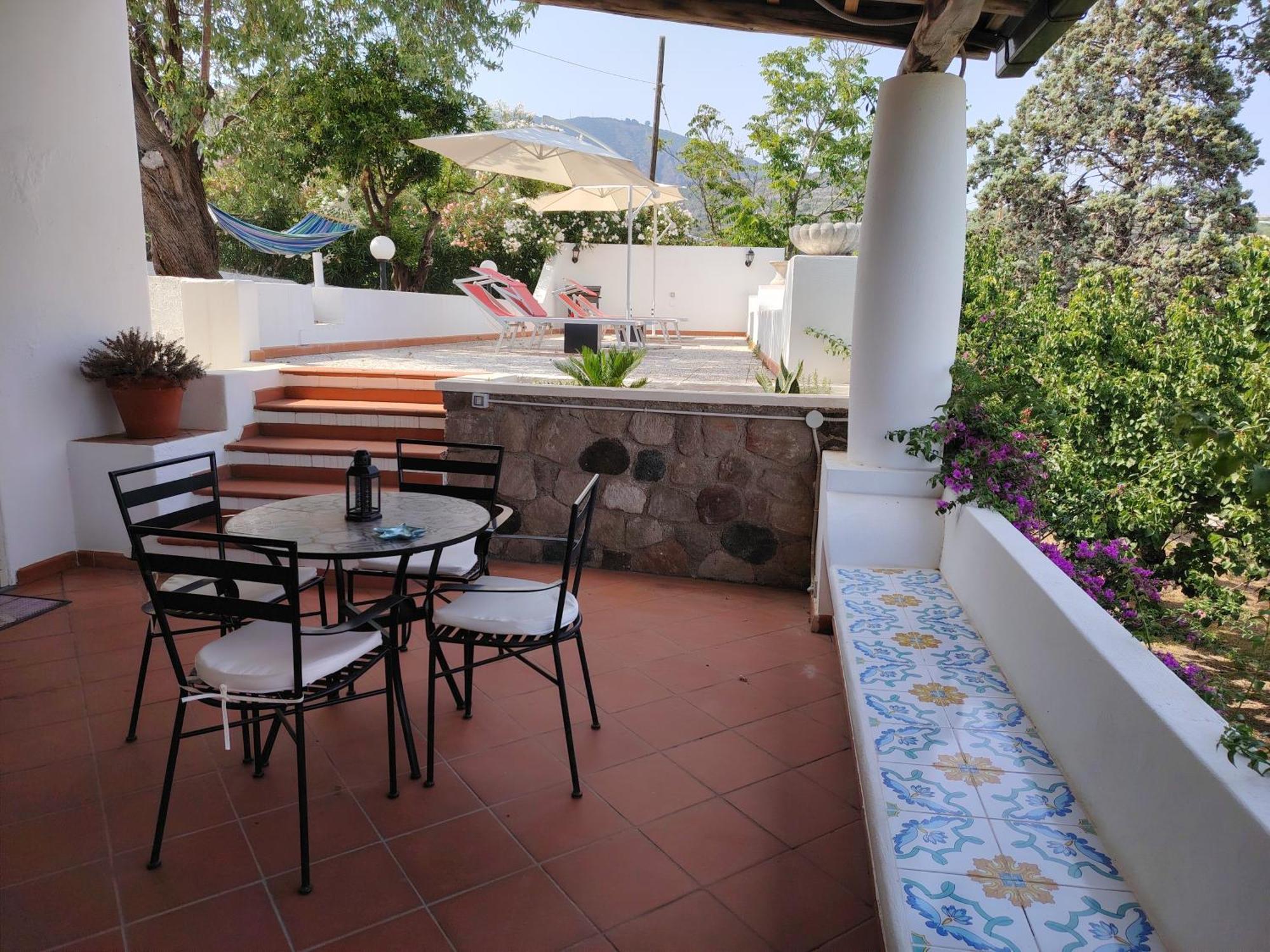 Villa La Milanina Lipari  Exteriér fotografie
